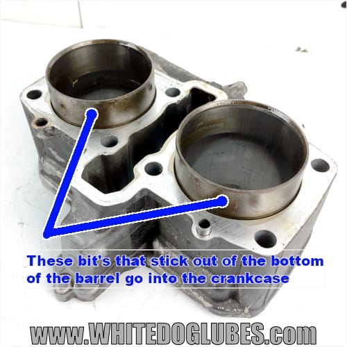 Twin cylinder barrel bottom