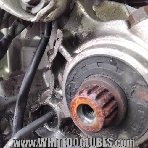 More crankcase damage