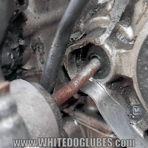Hydraulic clutch bar damage