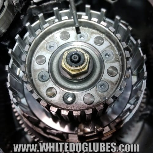 ZRX1200 damaged clutch without the pressure plate